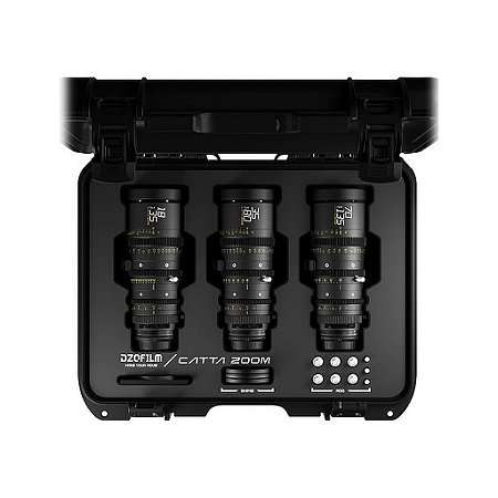 DZOFilm Catta FF 18-35mm, 35-80mm e 70-135mm T2.9 Kit de Lentes Cine Full Frame com Montagem Sony E