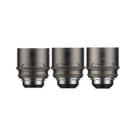 DZOFilm Arcana Kit 3 Lentes Anamórficas Full Frame 32mm, 45mm e 75mm T2.1 PL