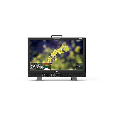 SWIT BM-215-NDI Monitor de Produção 4K 21,5" com NDI® para Cinema e Broadcast