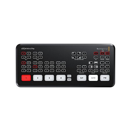 Blackmagic Design ATEM Mini Pro Switcher HDMI para Streaming e Produção ao Vivo