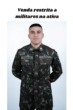 FARDA EXÉRCITO BRASILEIRO MODELO ANTIGO