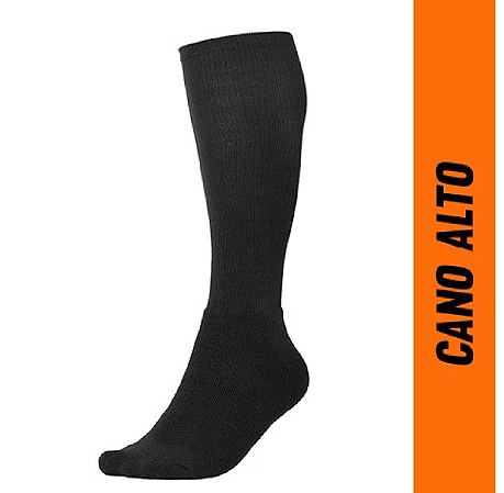 MEIA TÁTICA HIGH CANO ALTO INVICTUS-PRETO