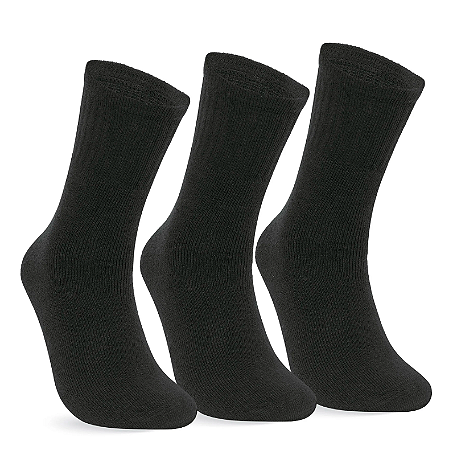 MEIA ESPORTIVA CANO LONGO SELENE - KIT 3 PARES