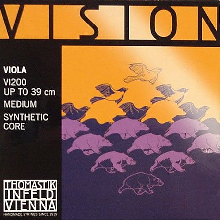 Cordas Thomastik Vision para Viola