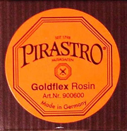 Breu Pirastro Goldflex Rosin (para Violino e Viola)