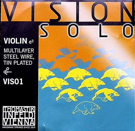 Cordas Thomastik Vision Solo para Violino