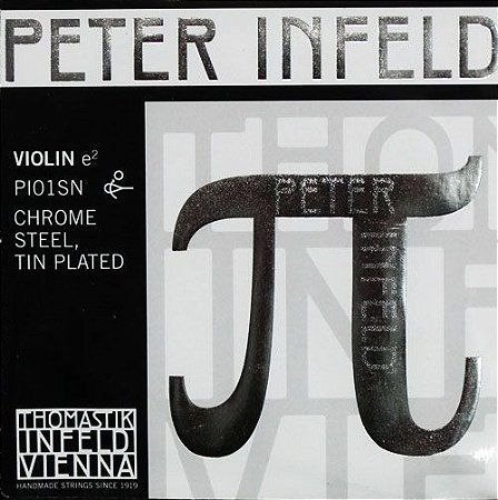 Cordas Thomastik Piter Infeld com Mi Tin Plated (cromada) para Violino