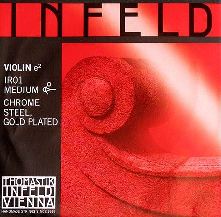 Corda Individual – MI Dourada, Infeld Red para Violino