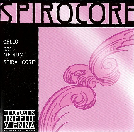 Cordas Thomastik Spirocore para Cello