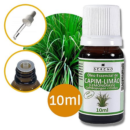 Óleo Essencial de CAPIM-LIMÃO - 10ml