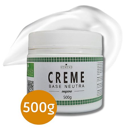 Creme Base Neutra Vegano - 500g