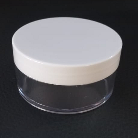 Pote para Creme com Tampa Rosca Branca - Vazio (Novo) - 50g