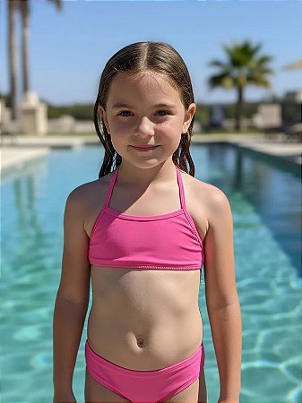 Biquíni Infantil e Juvenil - Moda Praia Menina