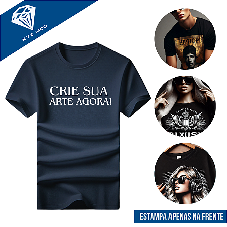 10 camisas preta ( DTF )