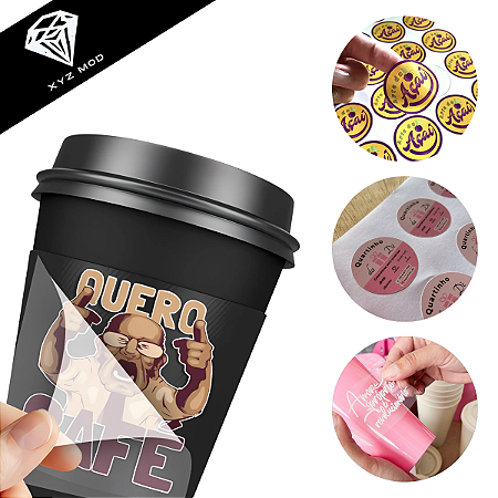 10 Cartelas de Adesivos
