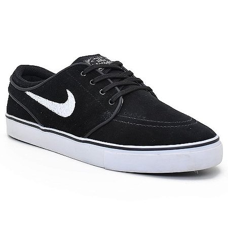 janoski branco de couro