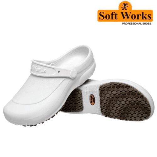 Sapato Soft Works Bb60 Tamanho 41/42 Cor Branco