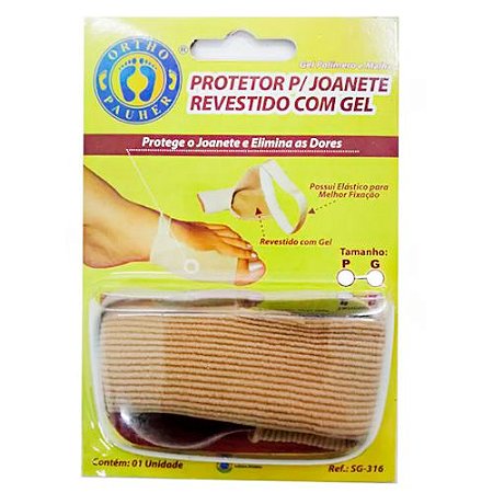 Protetor para Joanete Ortho Pauher Revestido com Gel Tamanho G