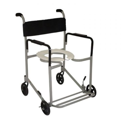 Cadeira Higiênica Carone Obeso CH06 Cinza - Clean Megastore
