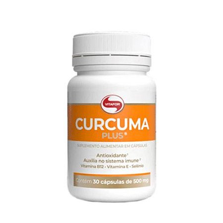 Cúrcuma Plus Vitafor 500Mg 30 Cápsulas
