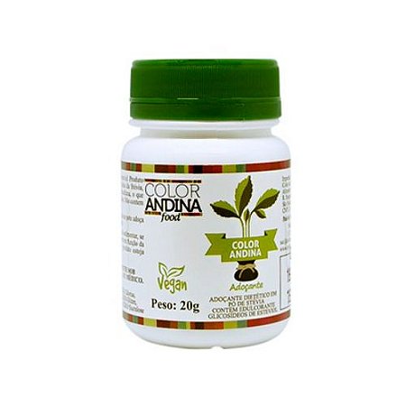 Adoçante Dietético Stevia Color Andina 20G