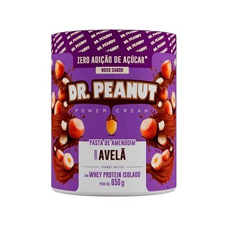 Pasta De Amendoim Dr Peanut Avelã 600G