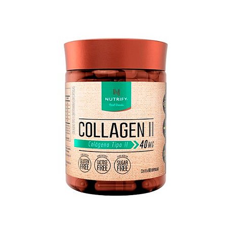 Collagen Nutrify Tipo II 60 Cápsulas