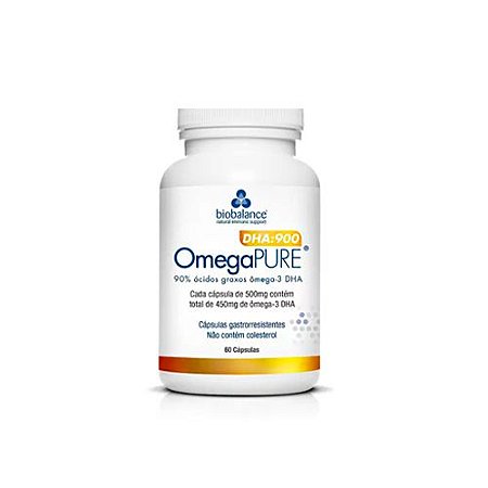 Omegapure Dha Biobalance 500Mg 60 Cápsulas