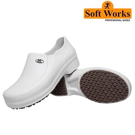 Sapato Soft Works Bb65 Tamanho 37 Cor Branco