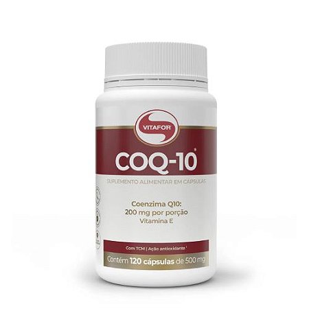 Coenzima Q10 Vitafor 120 Cápsulas