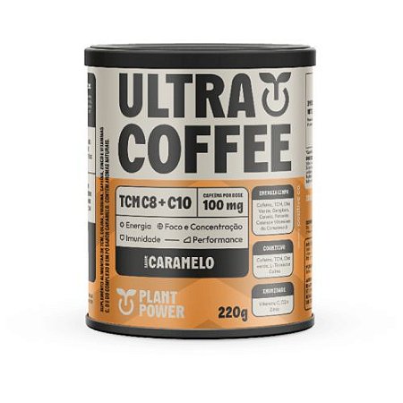 Ultracoffee Caramelo Plant Power 220g