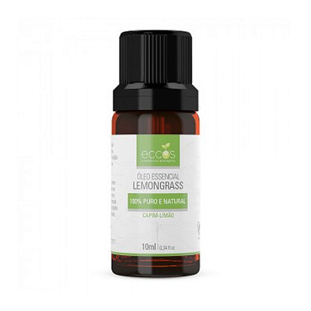 Óleo essencial lemongrass 10ml Eccos