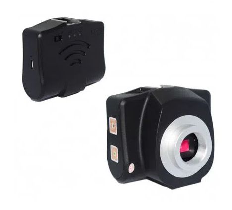 Câmera para Microscópio 5MP WIFI  USB New Optics
