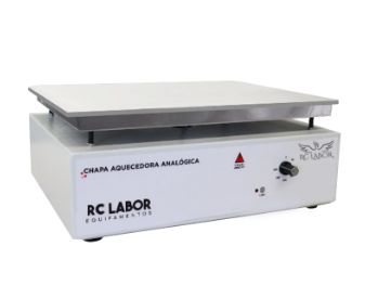 CHAPA AQUECEDORA COM CONTROLADOR ANALÓGICO COM AQUECIMENTO  127V RC LABOR