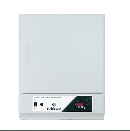 Estufa de Cultura Bacteriológica Digital 480L  Aço carbono - Solidsteel