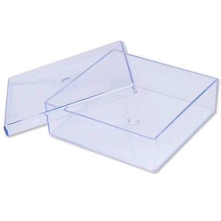 CAIXA PLASTICA GERBOX SIMPLES MED 11X11X3.5  - JPROLAB