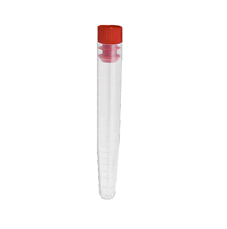 TAMPA TUBO 12 ML VERMELHA -  JPROLAB