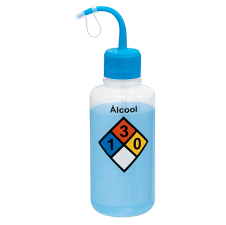 PISSETA 500 ML CLAS DE RISCO METANOL - JPROLAB