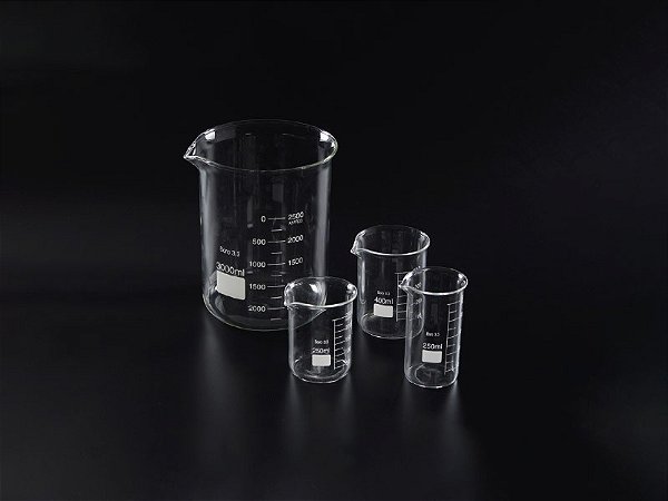 Becker 400 ml tipo griffin e forma baixa PERFECTA