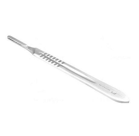 Cabo Para Bisturi N°4 Inox 14 Cm Para Laminas N°18 A 36 - Abc Instruments