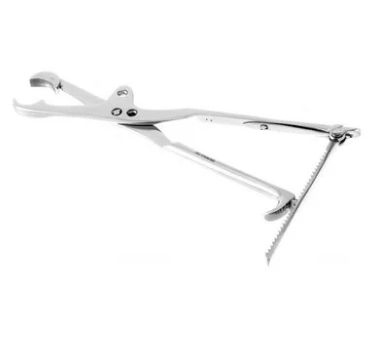 Pinça Lambotte 31 Cm Com Boca Movel Para Cirurgia Ossea  - Abc Instruments