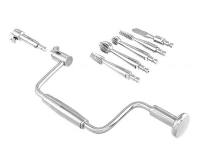 Perfurador Hudson Completo Para Cirurgia Ossea - Abc Instruments