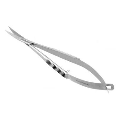 Tesoura Castroviejo Curva 9 Cm P/ Micro Cirurgia  - Abc Instruments