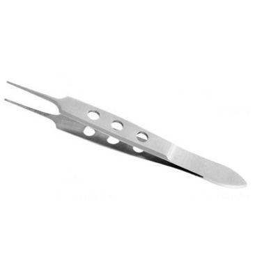 Pinça Bishop Com Serrilha Reta 8Cm Para Micro Cirurgia - Abc Instruments