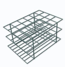 Estante De Arame Zincado  Para 12 Tubos 16Mm Ricilab