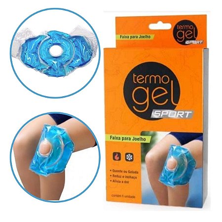 JOELHEIRA FAIXA GEL TERMICA PARA JOELHO - TERMOGEL