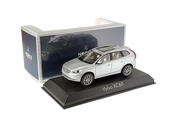 Miniatura Volvo XC60 2013 Facelift Electric Silver 1:43 Norev - SG SWEDEN  🇸🇪