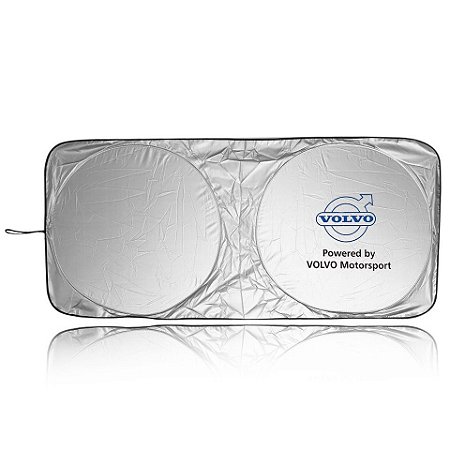 Protetor Solar Dobrável Compacto Rápido de Para-brisa 140 cm X 65 cm - modelo V -