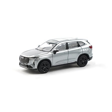 Miniatura GWM Haval H6 G3 2023 Prata 1/64 7CM