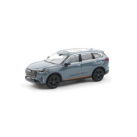 Miniatura GWM Haval H6 G3 2023 Cinza Amazonita 1/64 7CM